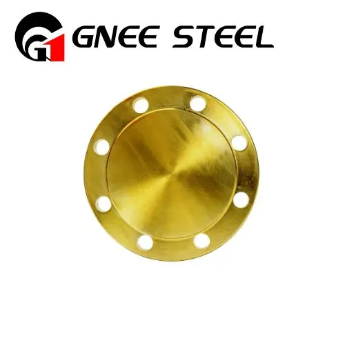 Brida cega de coure níquel
