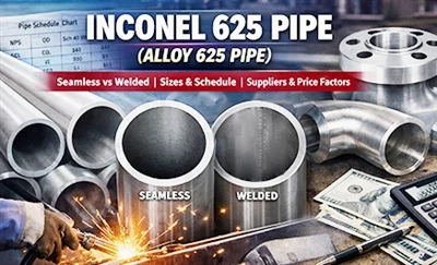 Tub Inconel 625 (tuba d'aliatge 625): sense costures vs. Tub soldat